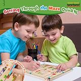 Grriopi Montessori Wooden Magnetic Color Number Maze Toy 2-6 Yr Old Boys Girls view 5