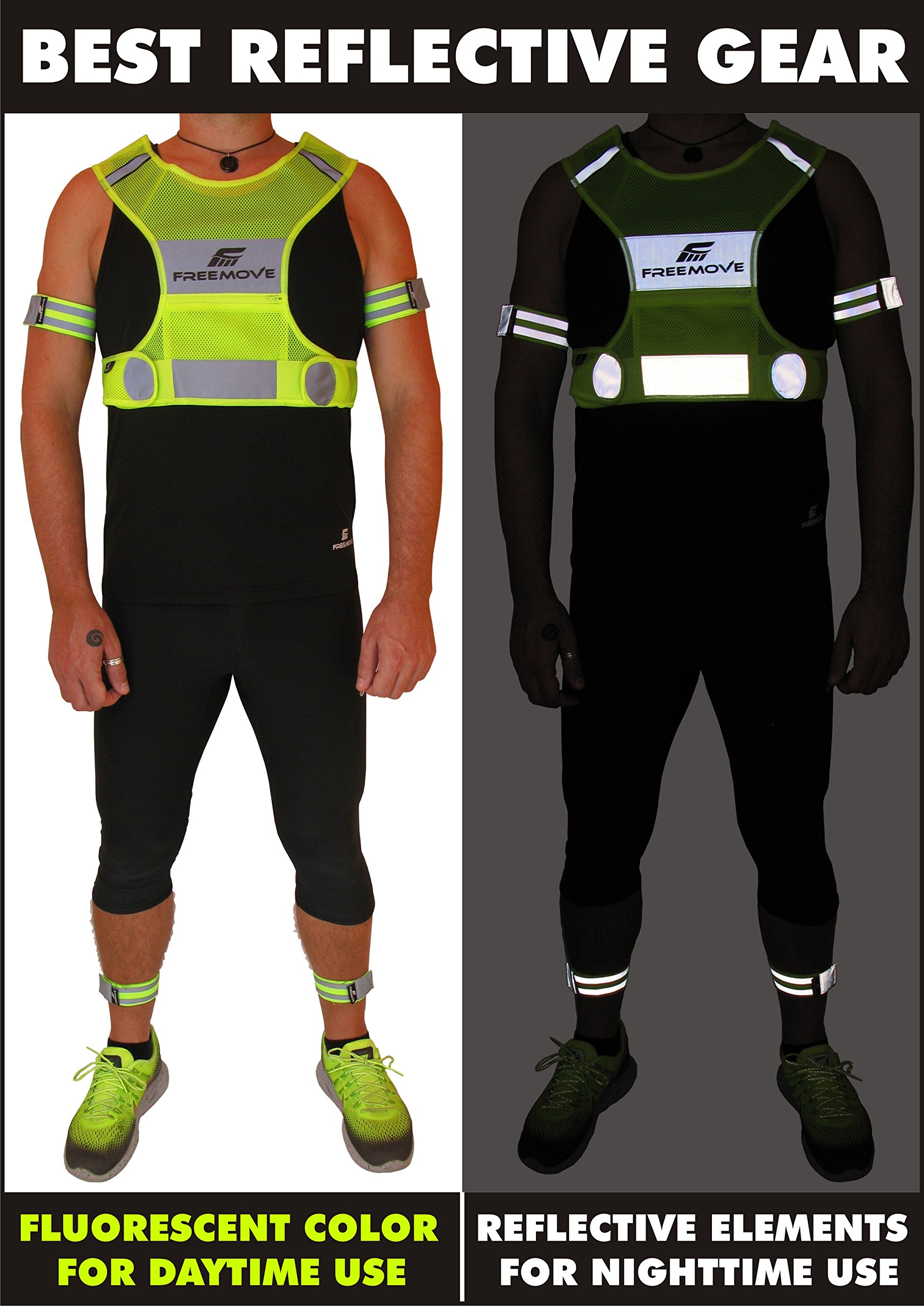 Reflective Vest Running Gear Be Visible Stay Safe Ultralight