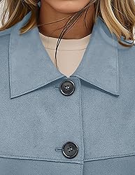 PRETTYGARDEN Women's Faux Suede Cropped Jacket