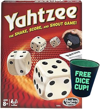 Yahtzee Classic w/free dice cup