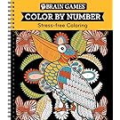 Brain Games® Color by Number: Stress-Free Coloring (Orange)