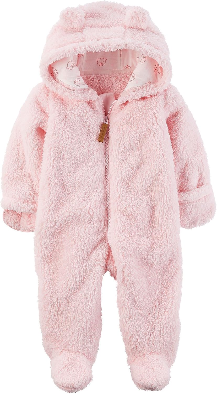 baby carter's sherpa bunting pram