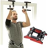 Jayflex CrossGrips Compact Pull Up Bar - Pull Up Bar Door Frame for Work from Home Fitness - Adjustable Door Frame Pullup Bar