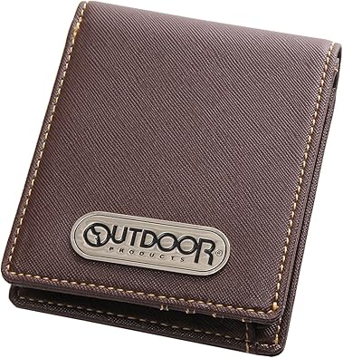 Amazon アウトドアプロダクツ Outdoor Products 財布 二つ折り財布 メンズ アウトド チョコ F Outdoor Products アウトドアプロダクツ 財布