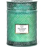 Winter Large Candles, Balsam & Cedar Candle, 19oz Large Candles for Winter Home Decor, Christmas Gifts for Women, Christmas Luxury Scented Candle for Women, 88 Hours Burning Time