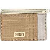 Chums Bandit Zip Compact Wallet - Slim RFID Wallet for Men & Women with Coin Pouch - Clay