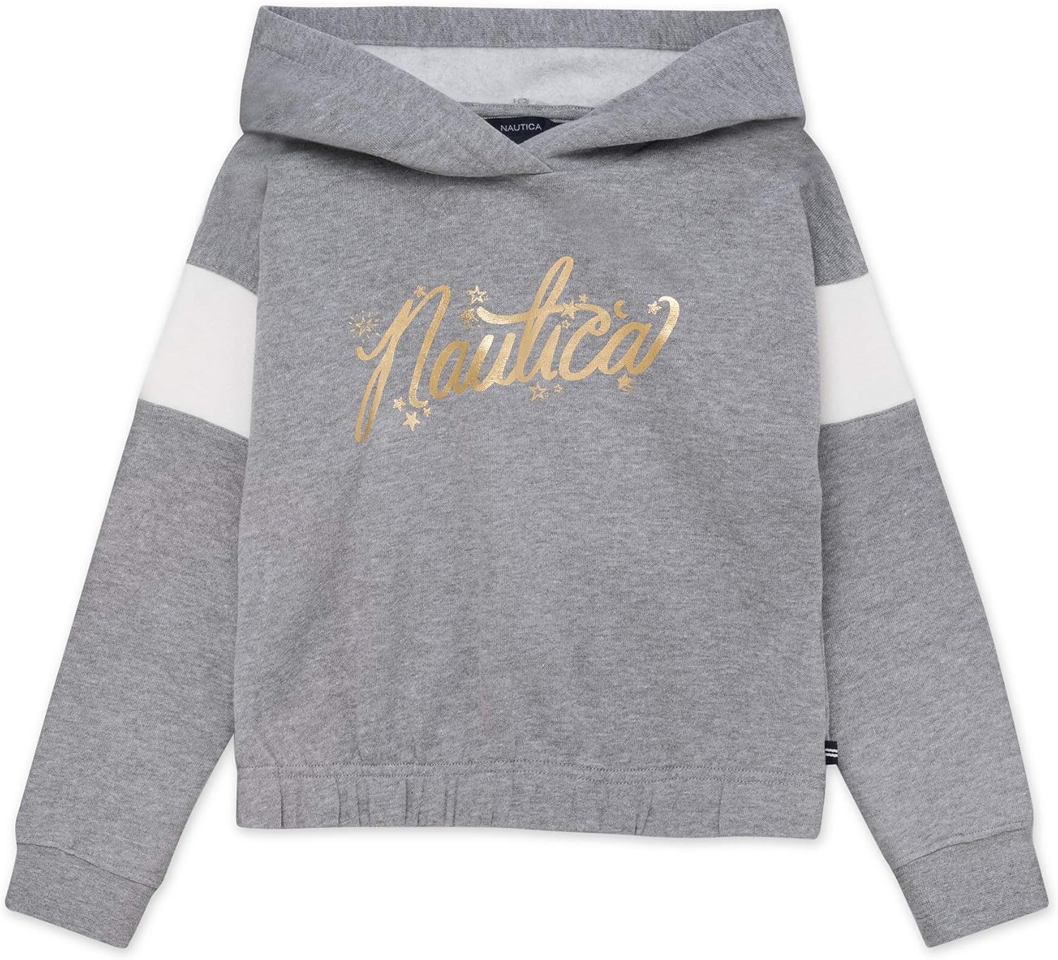Nautica Girls' Long Sleeve Fleece Hoodie: Clothing