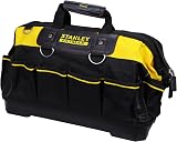 Stanley FatMax 18 Inch Technician Tool Bag Hard Waterproof Base Pockets view 5