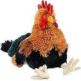 TigerHart Riley The Rooster - 8 Inch Chicken Stuffed Animal Plush