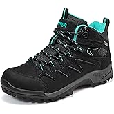R CORD Womens Hiking Boots Waterproof Womens Hiking Shoes Comfortable Non-Slip Breathable Hiking Boots Womens Outdoor Trekking Camping Boots Hiking Shoes