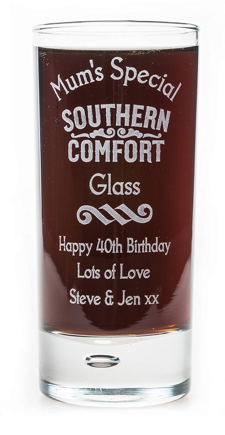 Gd Engraved Personalised Southern Comfort Design Bubble Based
