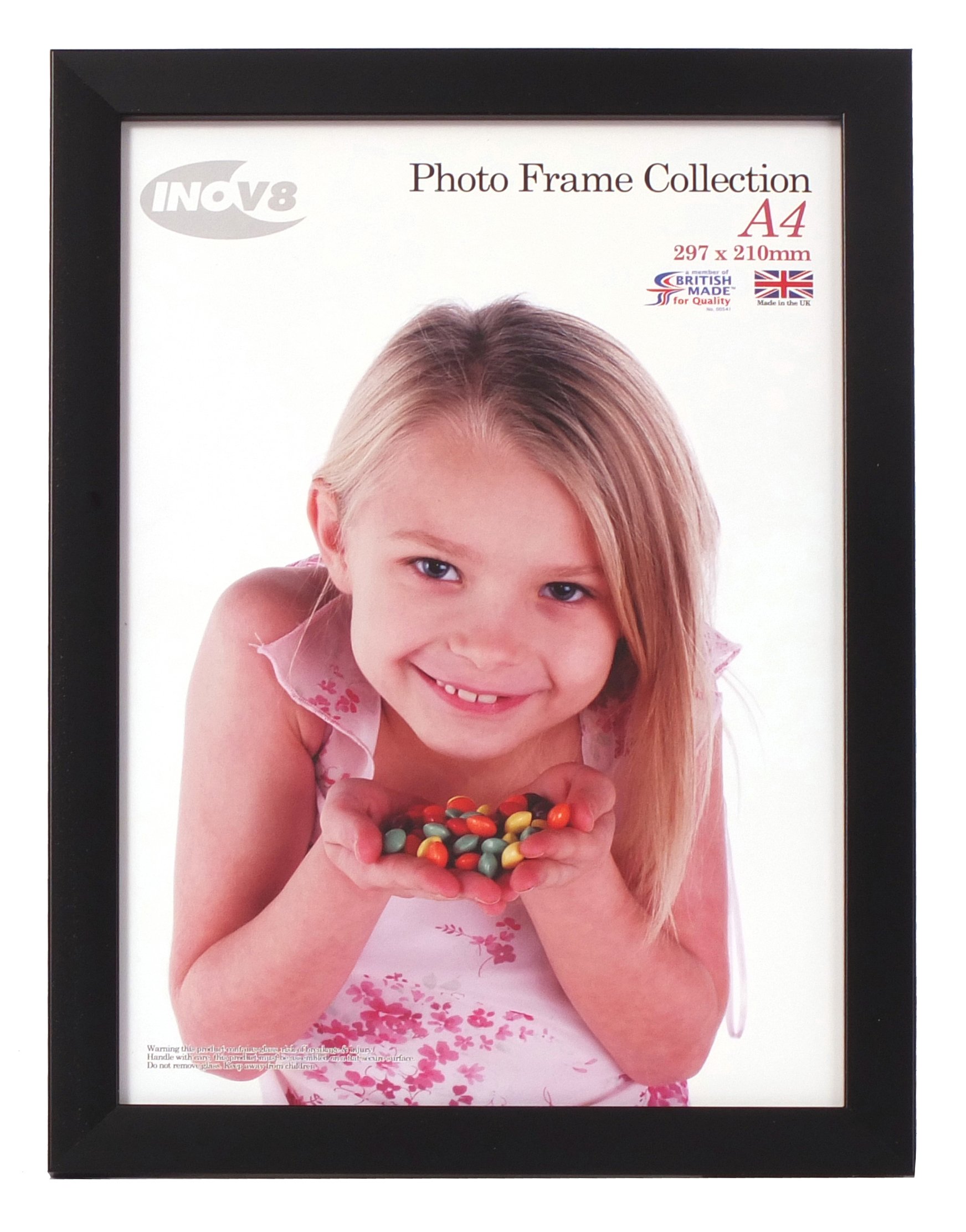 Inov8 Framing PFVS-SABK-A4 Frame, Satin Black, A4