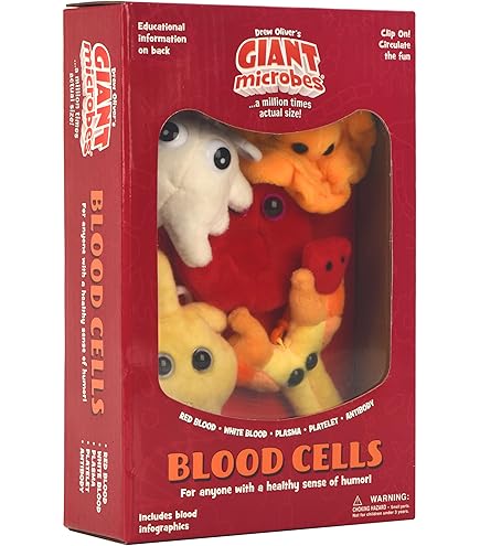 Giant Microbes Minis Staphylococcus Plush Soft Toy Set of 3 In Petri