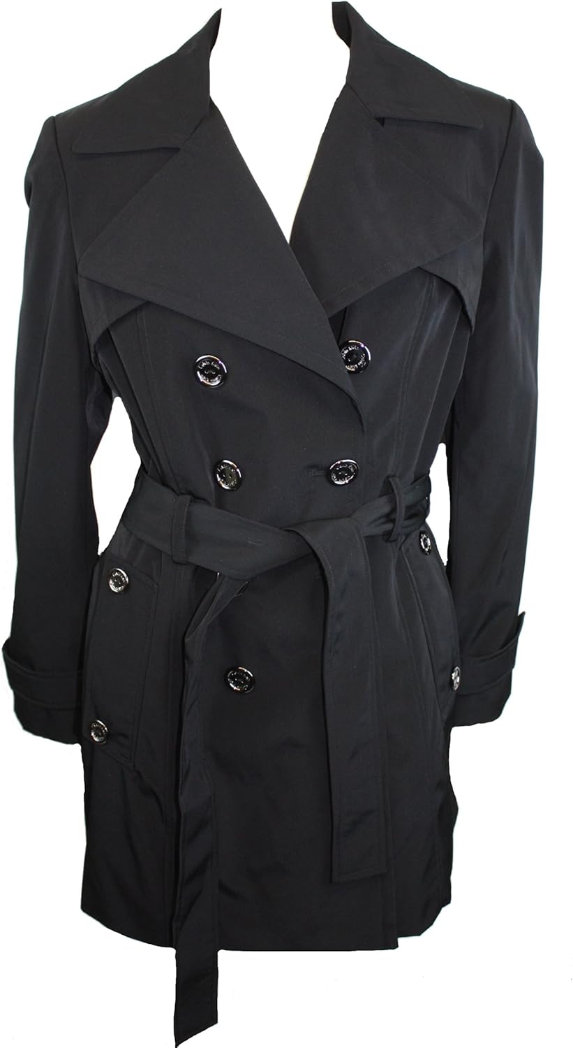 Calvin Klein Womens Trenchcoat Black at Amazon Women's Coats Shop
