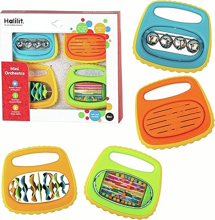 Halilit Mini Orchestra Ensemble D Instruments De Musique Pour Tout Petits Amazon Fr Bebes Puericulture