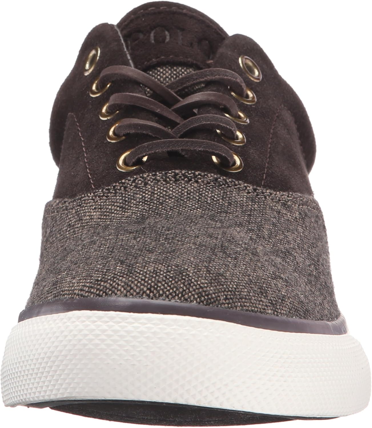 polo ralph lauren men's vaughn saddle fashion sneaker