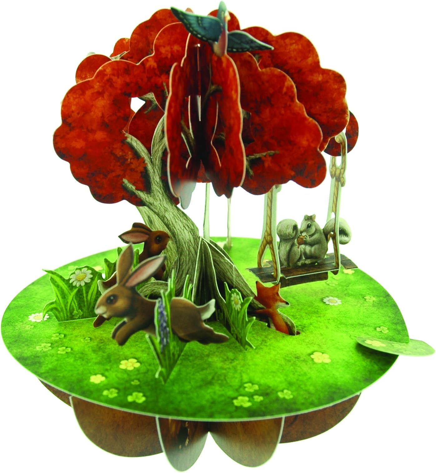 Santoro Pirouettes Woodland Tree 3D Pop Up Card