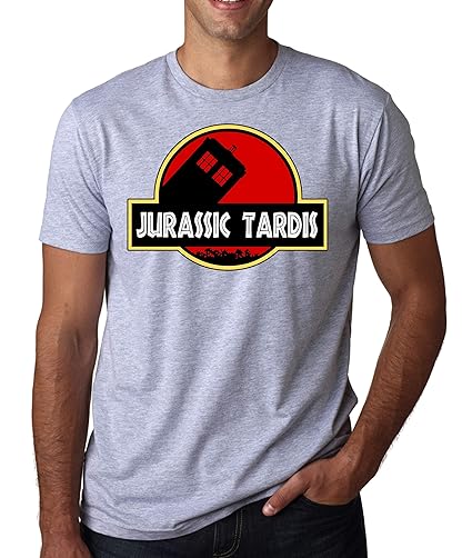 Jurassic Tardis Herren T-Shirt