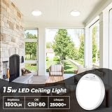 slochi LED Ceiling Light with Motion Sensor 3 Colour Temps 15W 1500LM 18cm view 9