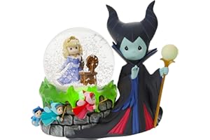Precious Moments Sleeping Beauty Snow Globe | May Kindness Abound Disney Sleeping Beauty Resin/Glass Musical Snow Globe | Disney Decor & Gifts