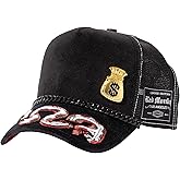 Red Monkey Money Bag Glory Black RM1522 New Limited Edition Trucker Snapback Hat Cap