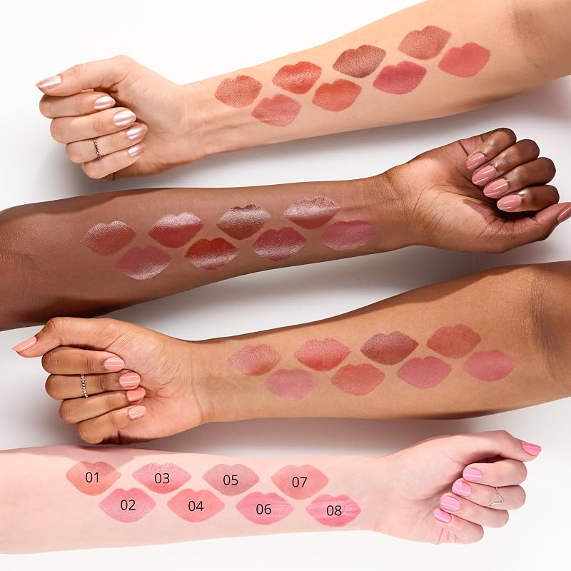 essence hydra kiss LIP TINT, Lippenstift, Nr. 06, Rot, langanhaltend, Färbeeffekt, natürlich, glänzend, vegan, ohne Parabene, ohne Mikroplastikpartikel, Nanopartikel frei, 1er Pack (4ml)