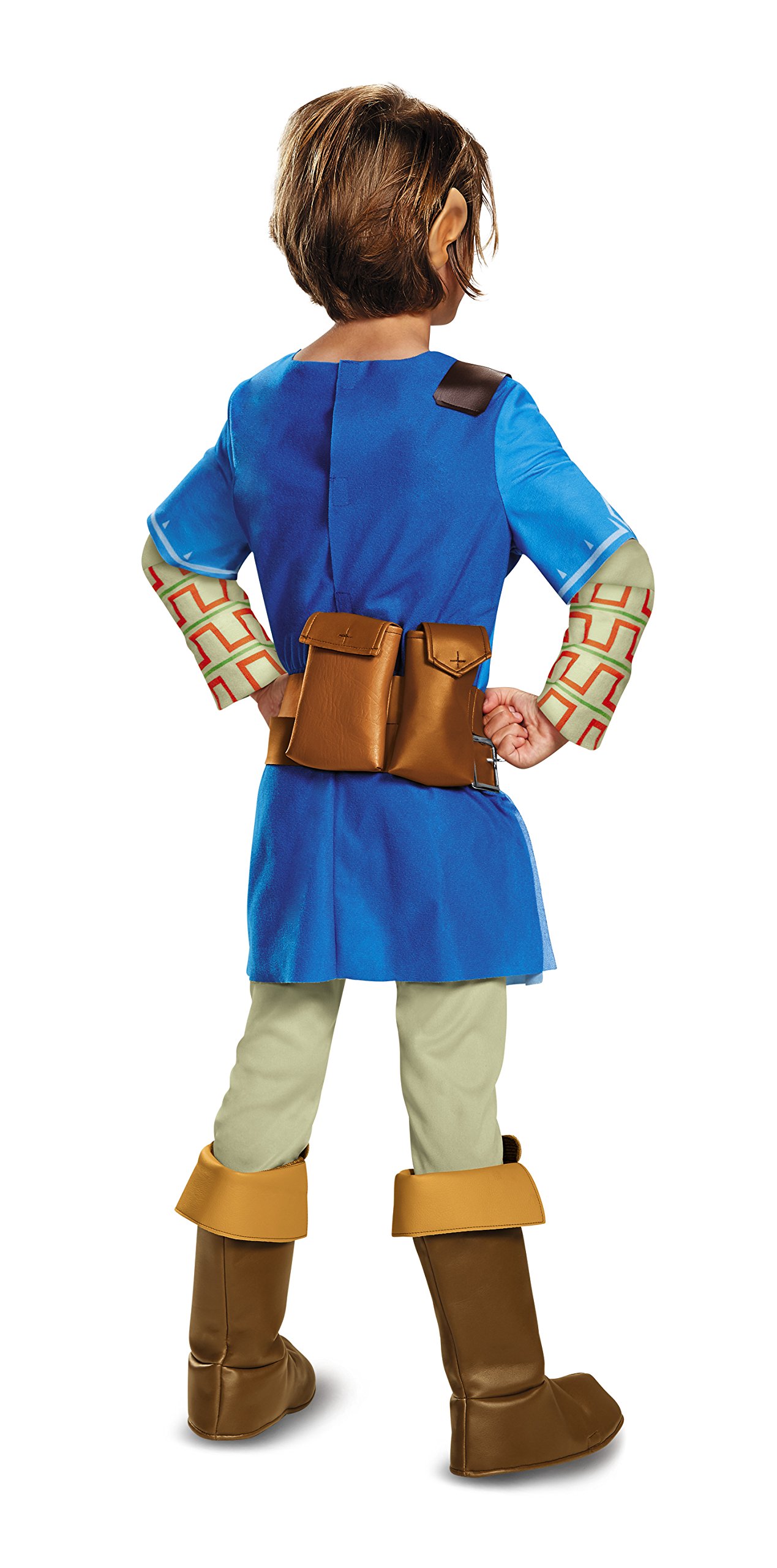 Link Breath Of The Wild Deluxe Costume, Blue, X-Large (14-16)