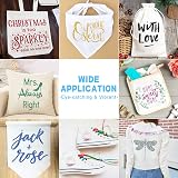 Lya Vinyl Muticolor 8 Pack Glitter HTV for Cricut - Iridescent Shine view 6