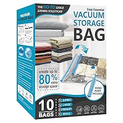 10 Pack Vacuum Storage Bags, Space Saver Bags