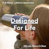 Moon 360° Travel Mugs Leakproof Insulated Stainless Steel 450ml Blue view 8