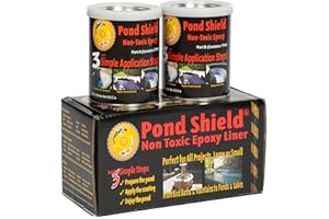 Pond Armor SKU-Dblue-QT-R Delta Blue Pond Shield 1.5 Quart Kit Non-Toxic epoxy Coating
