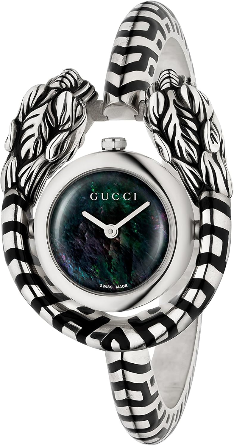 gucci mother of pearl watch