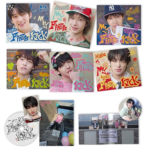 1THE9 - [XIX] 1st Mini Album CD+120p Booklet+12p Lyrics+2p