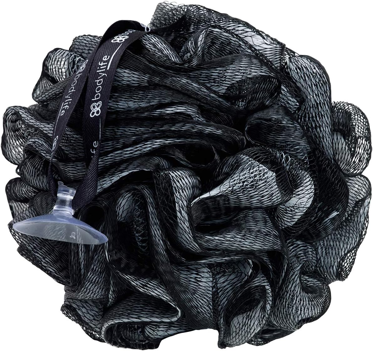 Bodylife Large Exfoliating Bath & Shower Body Puff/Scrunchie/Buffer