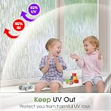 Lifetree Window Film Privacy Frosted 60x200cm Anti-UV Removable view 4