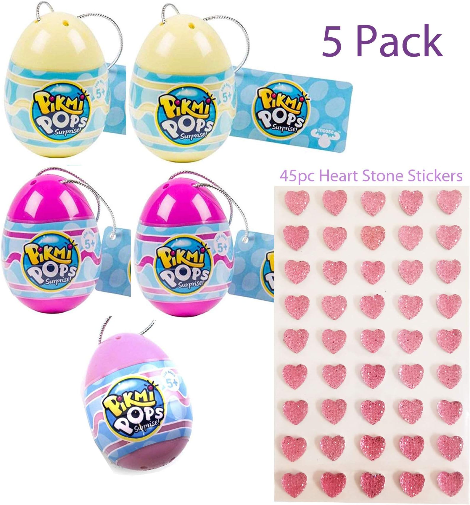 Pikmi Pops Surprise! Easter Egg Bundle 5-Pack