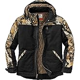 Legendary Whitetails Men's Winter Coat Quilted Canvas Workwear Jacket Water Repellent Insulated