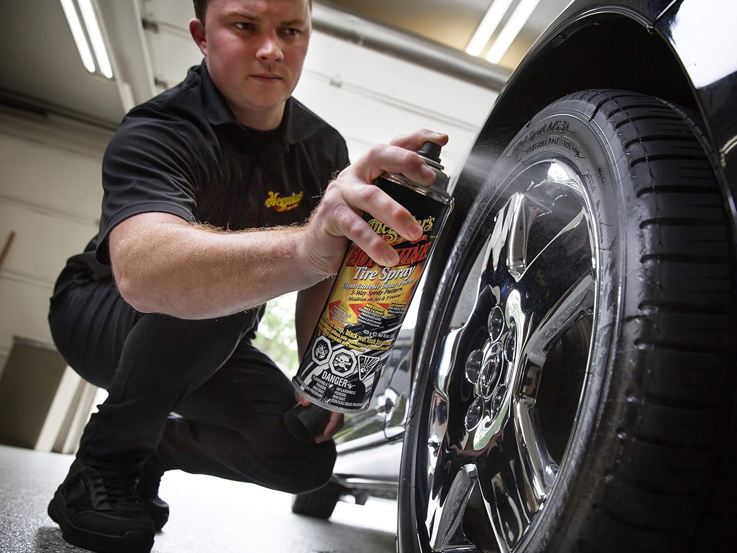 MEGUIAR'S G-13815 Hot Shine High Gloss Tire Coating - 15 oz.: Automotive