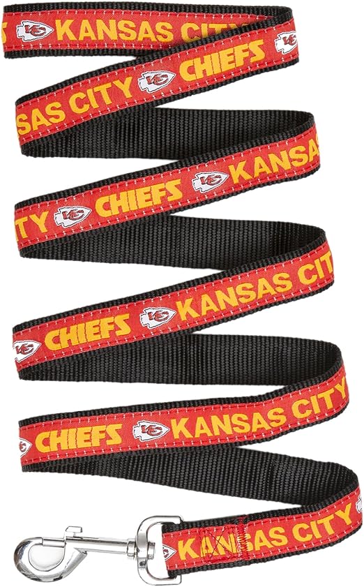 kansas city chiefs dog collar