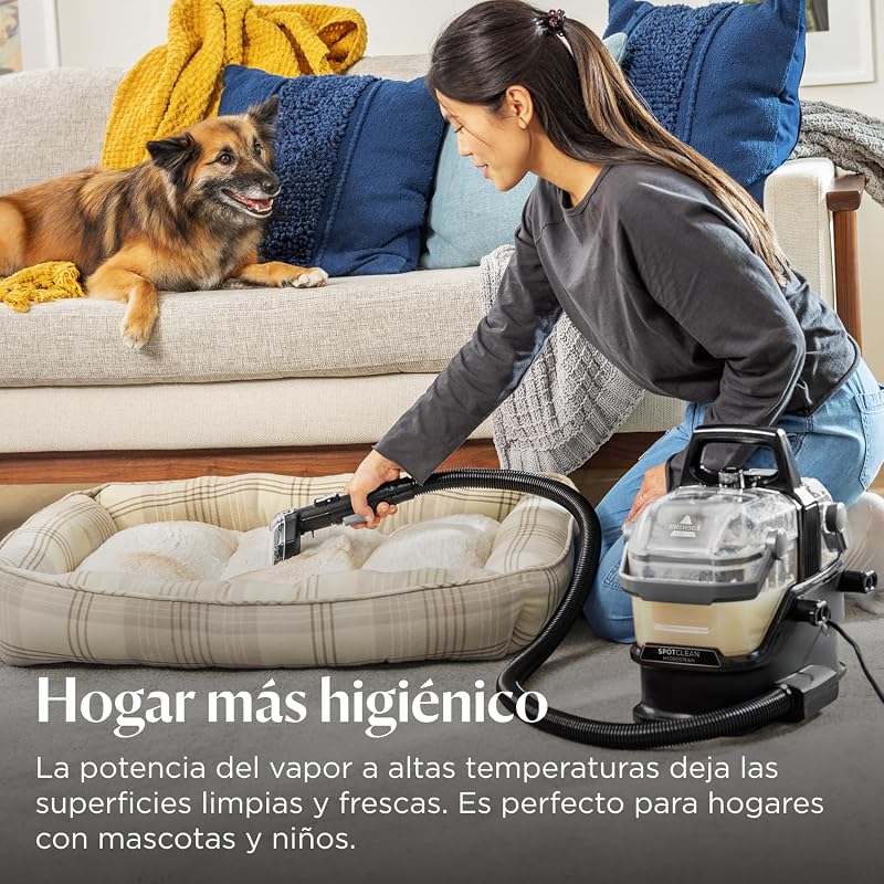 SpotClean HydroSteam Aspiradora de Agua Tapicería 1000W 3689N