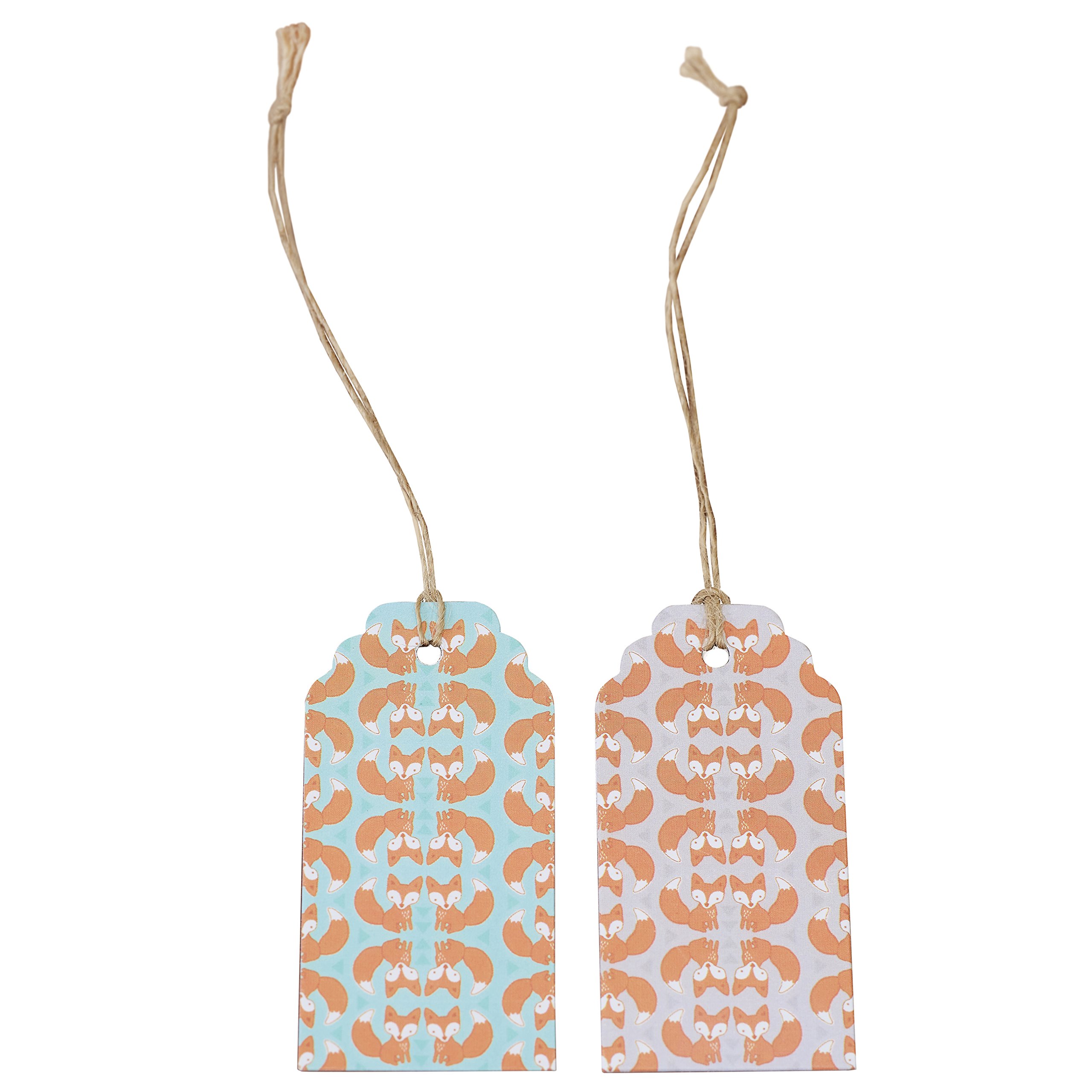 Ginger Ray Woodland Fox Gift Tags/Labels Present Wrapping - Woodland Friends