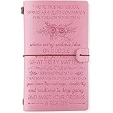 PRSTENLY Inspirational Gifts for Women, 140 Page Leather Journal Spiritual Motivational Encouragement Birthday Gifts for Women Her Friends Sisters Daughter Coworker Valentines Day Graduation Christmas