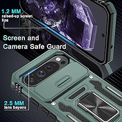 DEERLAMN Case for Google Pixel 9 Pro XL with Slide