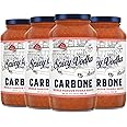 Carbone Spicy Vodka Pasta Sauce | World Famous Signature Recipe | Slow-Cooked with 100% Italian Tomatoes | Vegetarian, Gluten Free, Low Carb, Keto Pasta Sauce, 24 Fl Oz (Pack of 4)