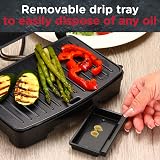 Sensio Home Panini Press Sandwich Toaster Health Grill Non-Stick Plates view 4