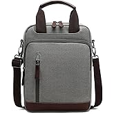 mygreen Small Canvas Crossbody Shoulder Bag Messenger Bag Work Bag | Work Bag