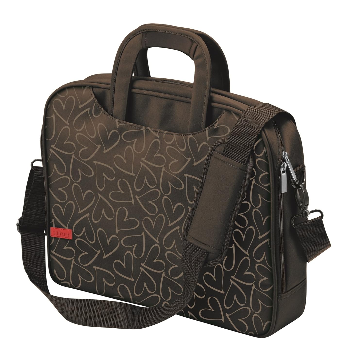 Trust Oslo Maletín de diseño para portátil de hasta  marrón