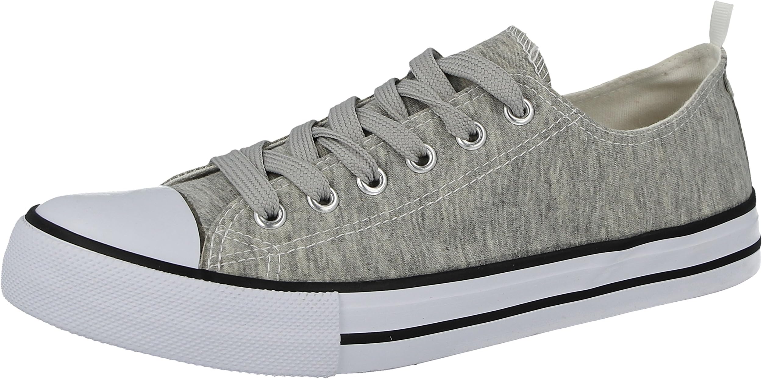 Ladies Girls Kids Canvas Low Top Lace up Pumps Plimsoll Casual Sneakers Trainers Shoes Size 10 Infant -UK 9