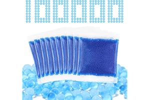 JOYKEY 100,000 Splatter Blaster Refill Rounds, Blaster Ammo (7-8 mm, 10 Packs, 10,000 Pieces Per Pack), Gel Splat Bullets Accessories, Ages 14 & Up