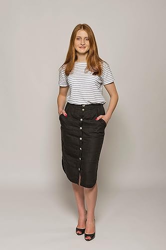 black pencil skirt amazon